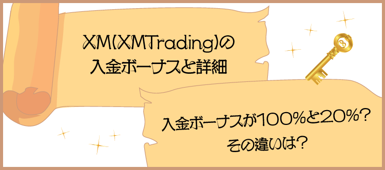 XM(XMTrading)の入金ボーナス詳細のセクション画像